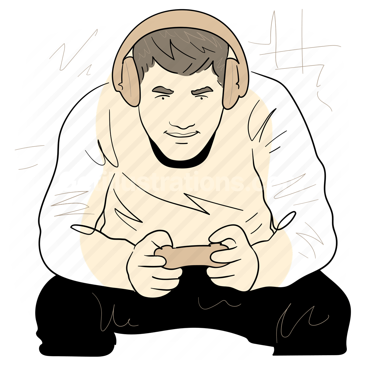 Gaming Industry illustration preview image